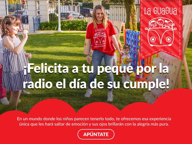 Felicita a tu peque por la radio el día de su cumple